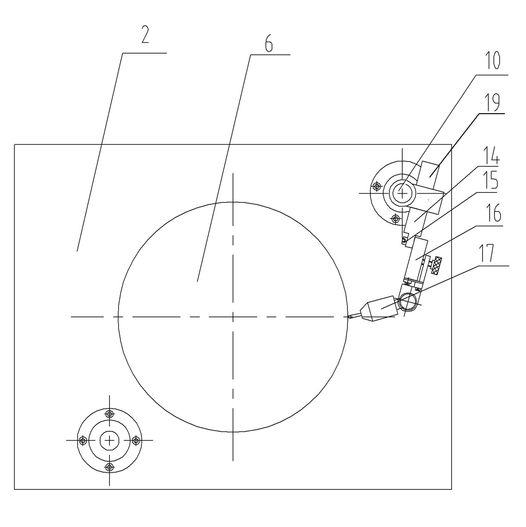 Jump detector for grinding wheel circle