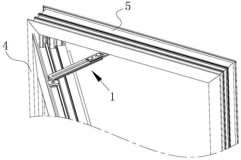 Telescopic wind brace