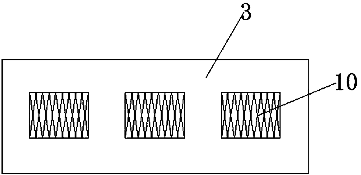 Hot air drying device for dry blood worm production