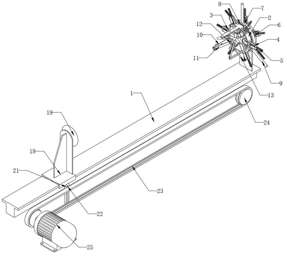 Bamboo green and yellow separation equipment and separation method thereof