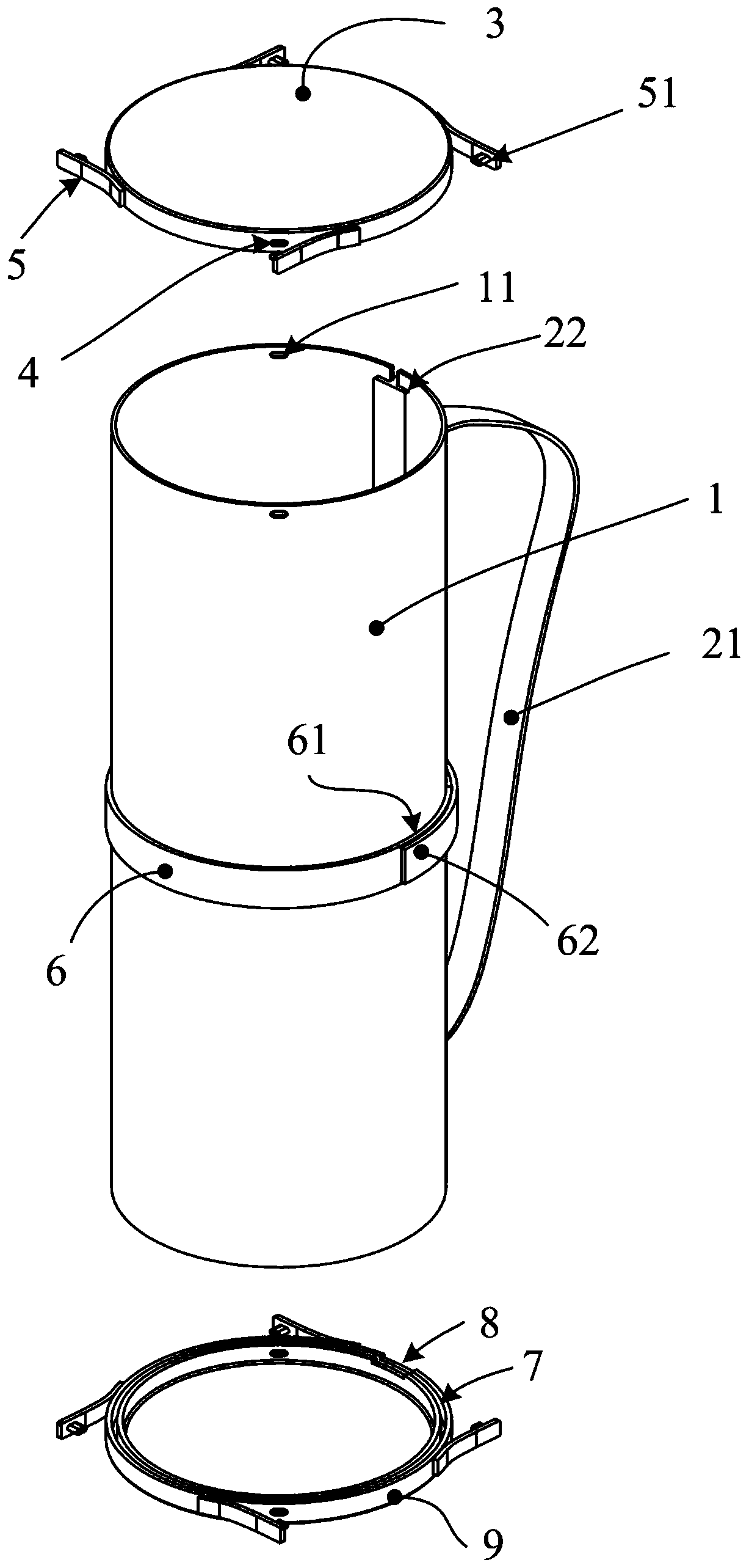 Portable drawing tool with functions of scroll holder and drawing board simultaneously