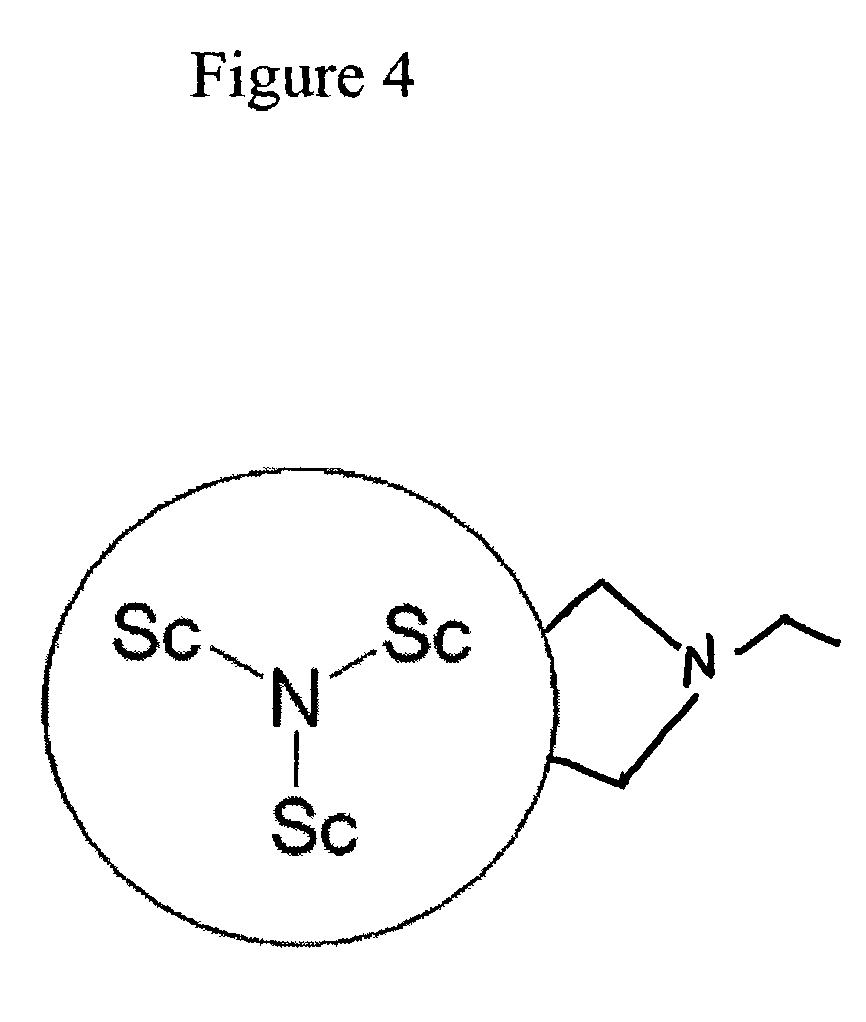 Endohedral metallofullerene derivatives