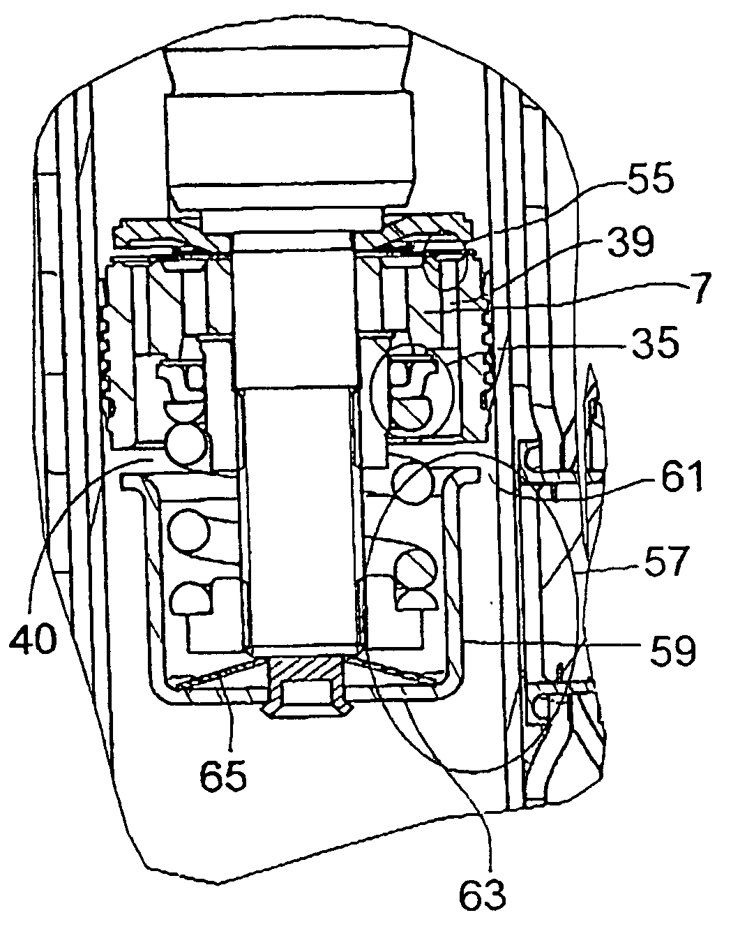 Vibration damper with adjustable damping force