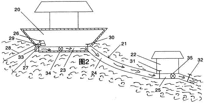 Ship-shore hydroelectric power station