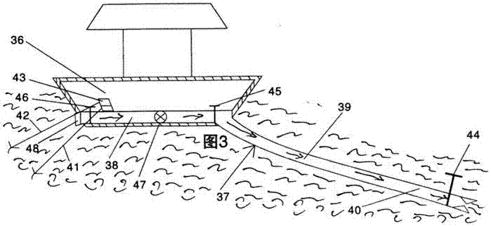 Ship-shore hydroelectric power station