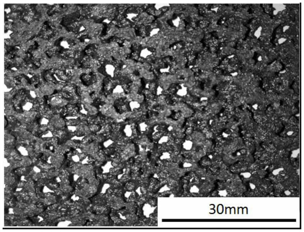 An iron-based magnetic foam absorbing material with low-frequency broadband absorbing performance and its preparation method