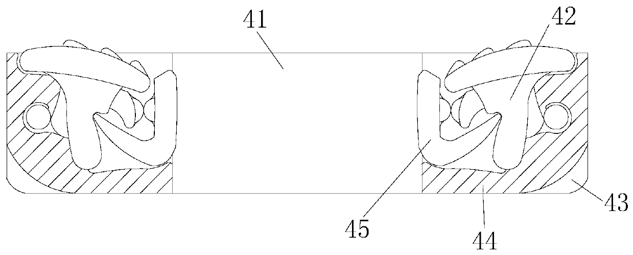 Thick wire fault distance-measuring and anti-wind shaking device