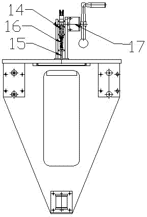 Deep pool visual inspecting device