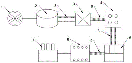 Production system and production method used for large-size titanium and titanium alloy square and rectangular pipes