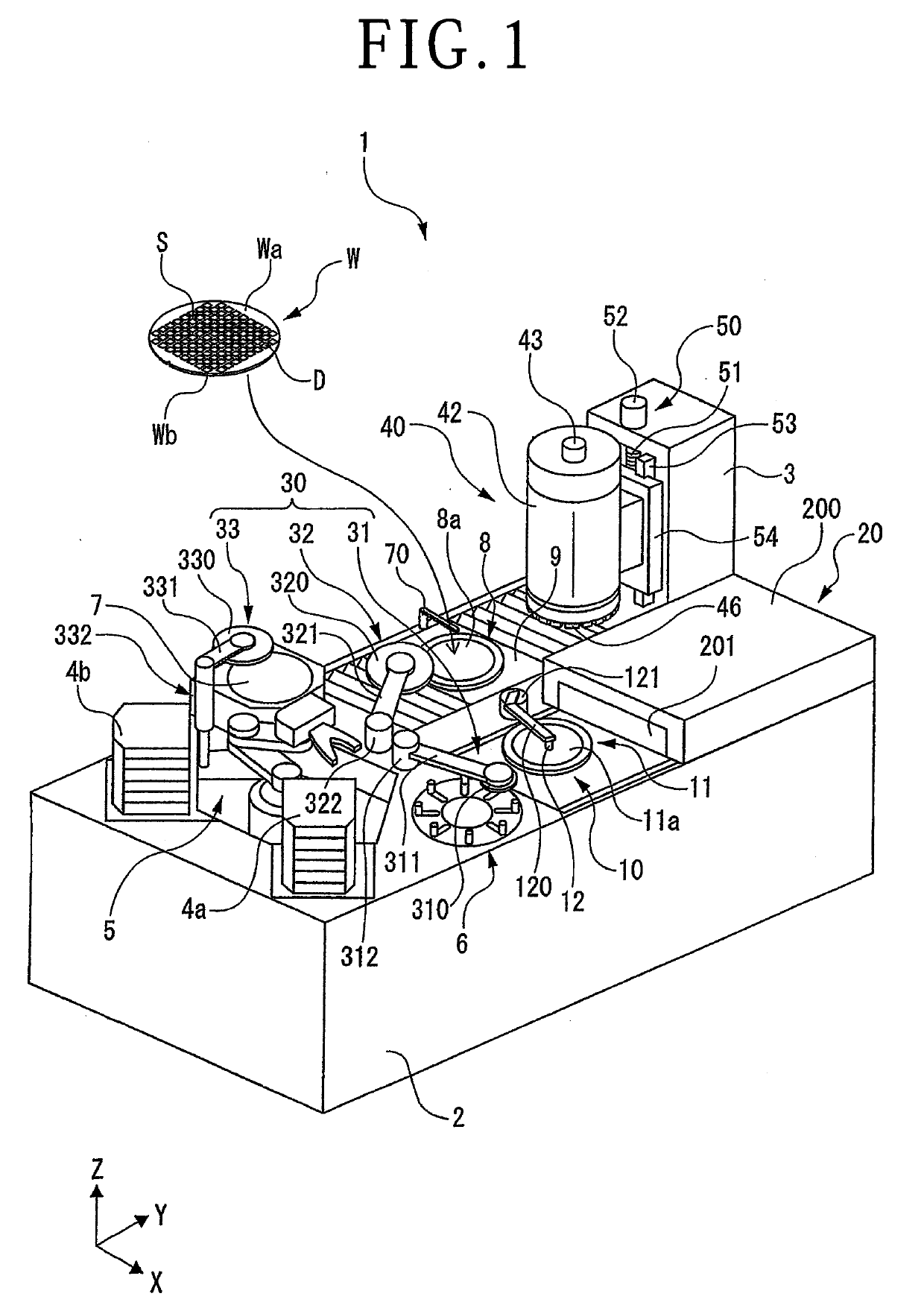 Workpiece processing method and processing apparatus