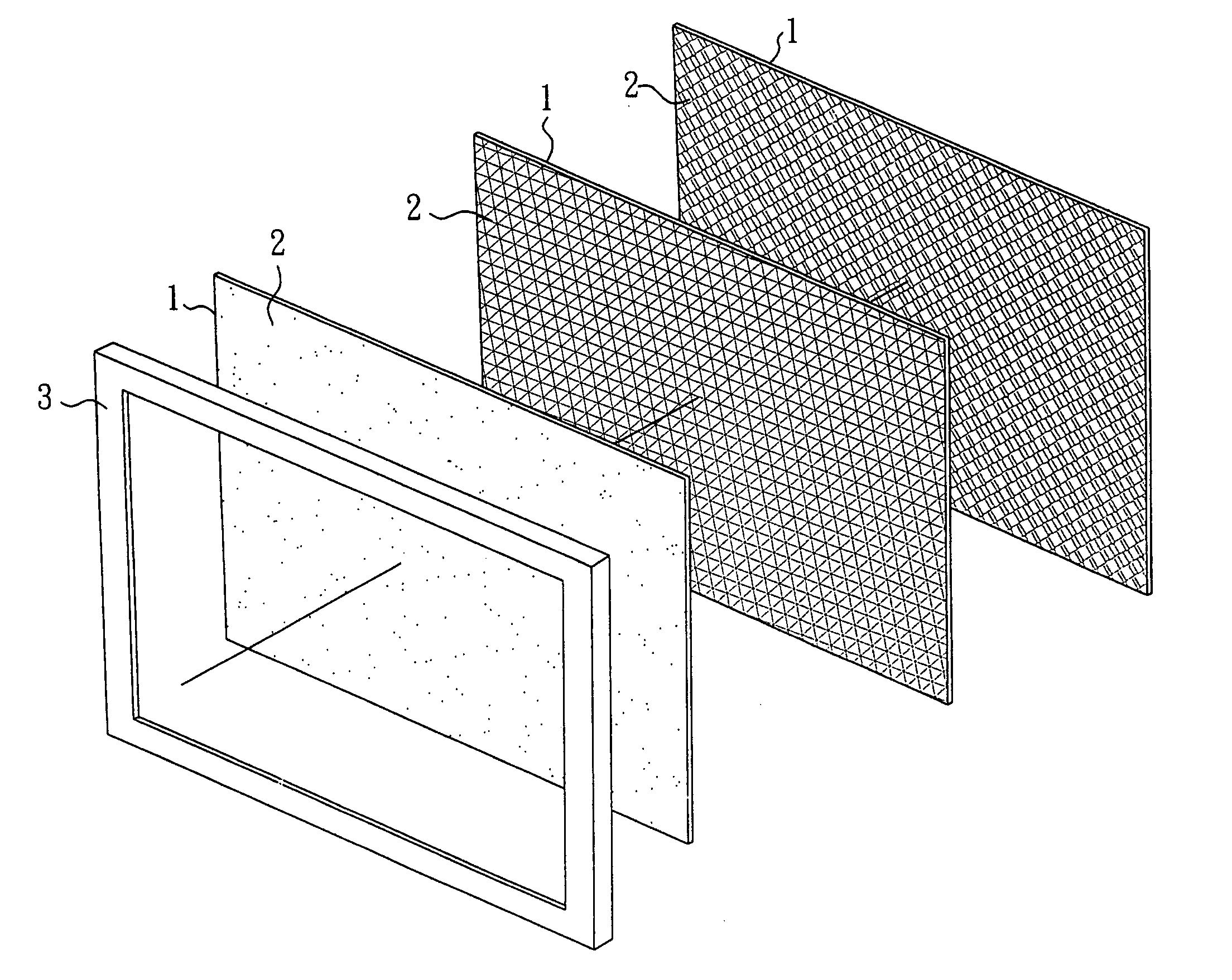 Wire gauze filter assembly