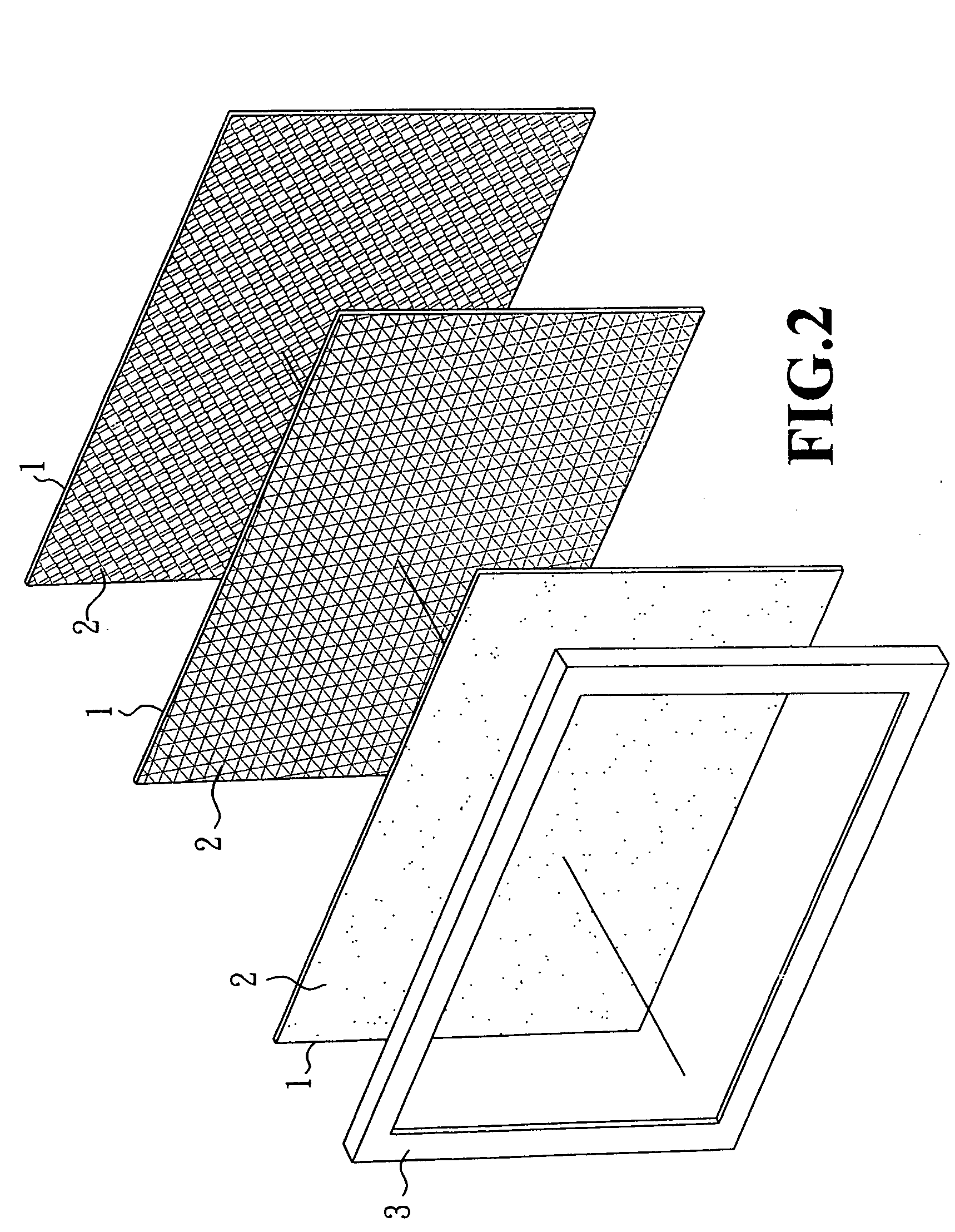 Wire gauze filter assembly