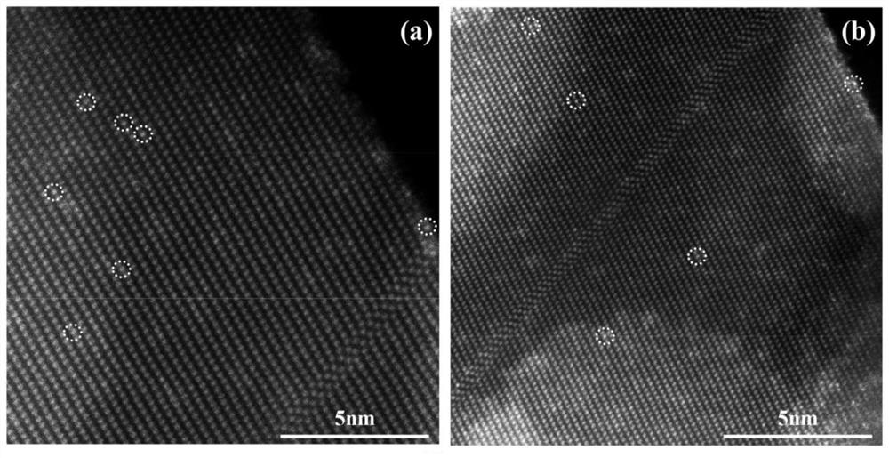 W-TiO2 monatomic supported photocatalyst and preparation method thereof