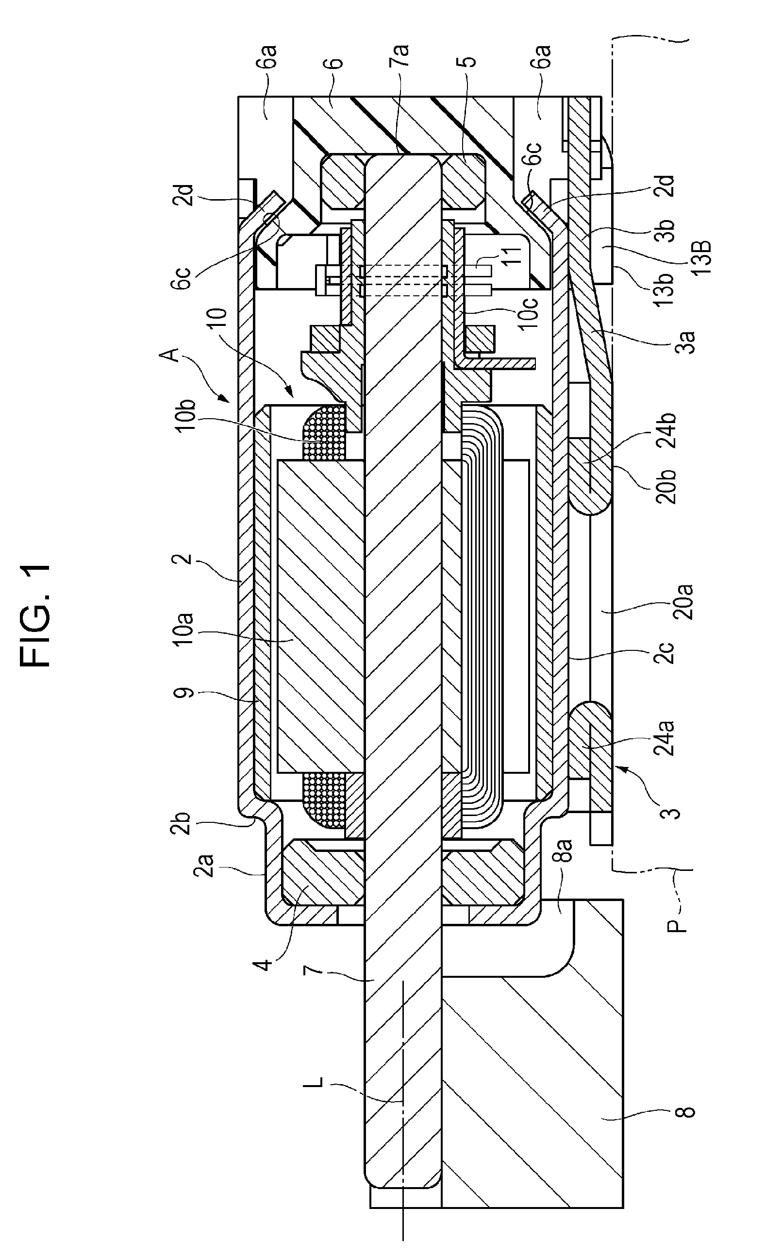 Surface mount motor