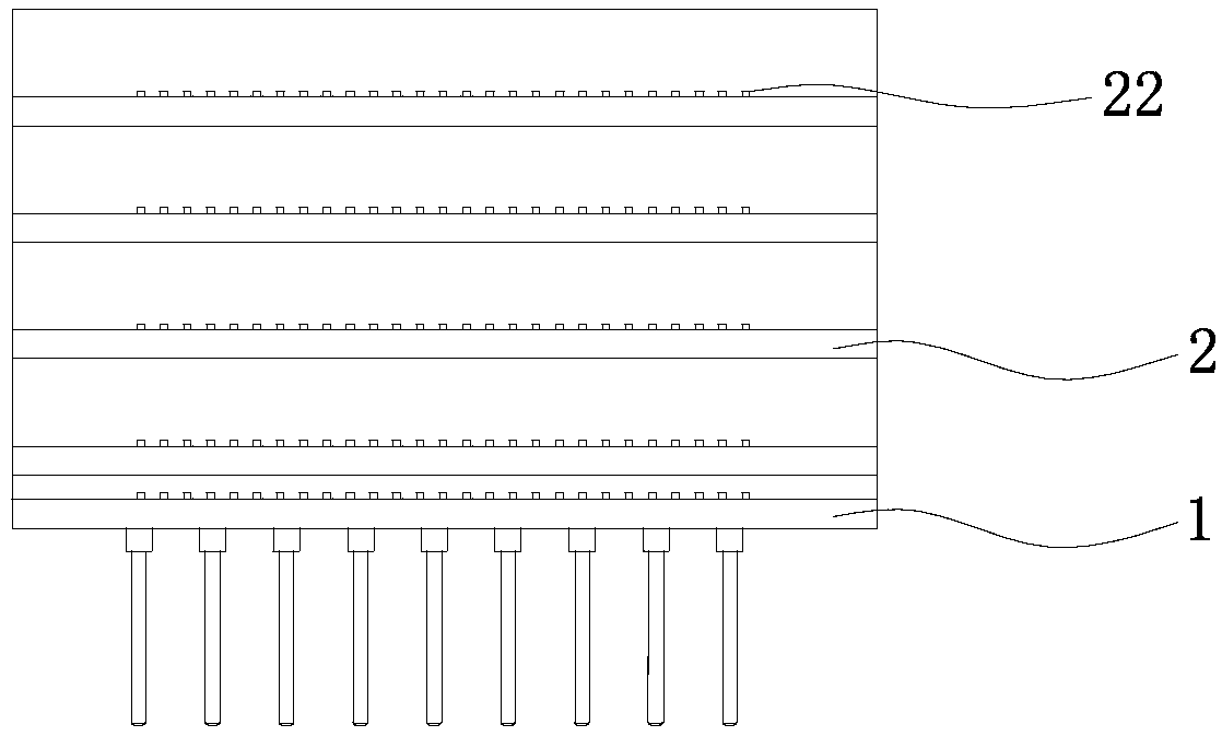 Three-dimensional packaging method with surface protection effect