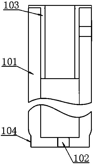 Screw rod for high-safety chair ascending and descending