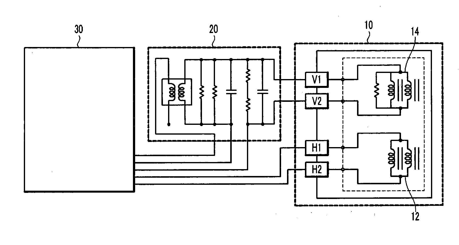 Deflection yoke for cathode ray tube