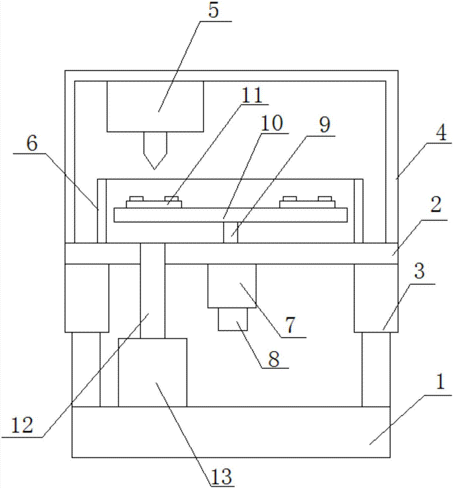 High-efficiency linear cutting machine tool