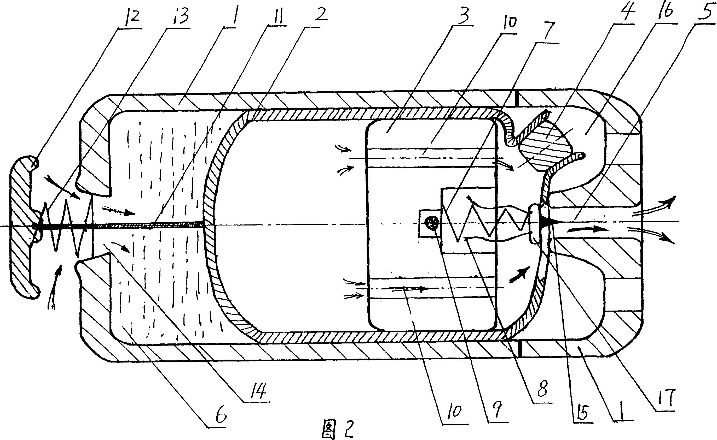 Inhalation miniature sampling apparatus