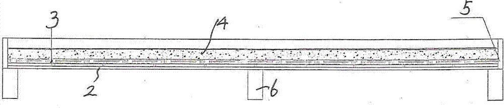 Ecological grass planting technical method for ecologically improving concrete paving