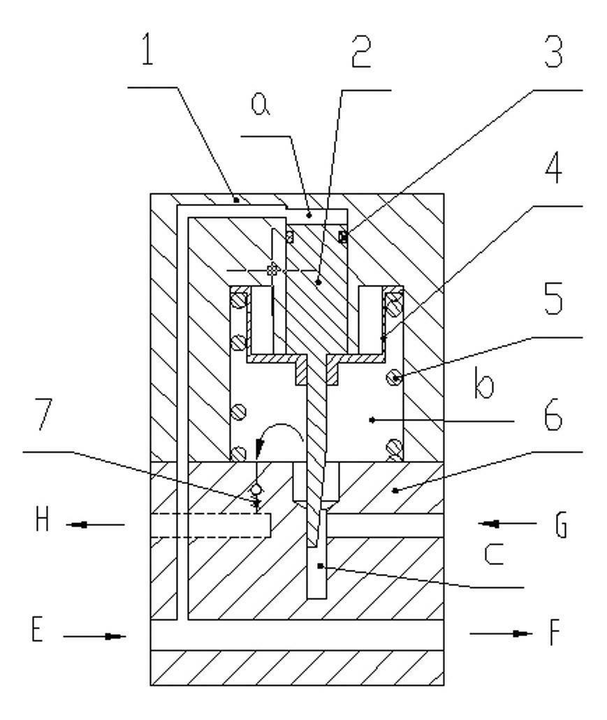 Small-sized fuel adjuster of turbojet engine