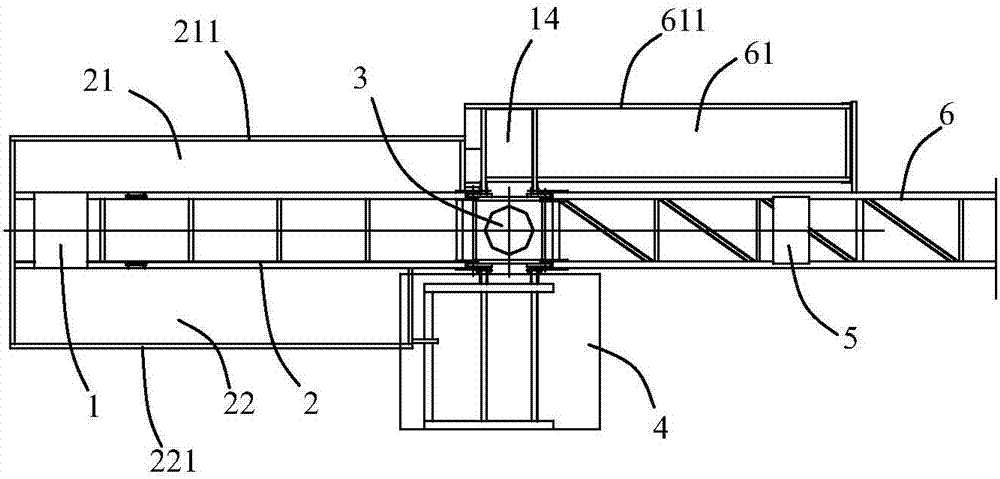 Tower type crane for teaching and exam training