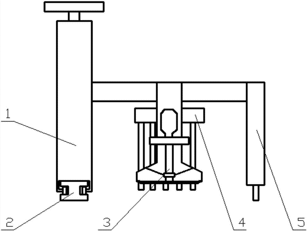 Vibration trowelling machine for concrete