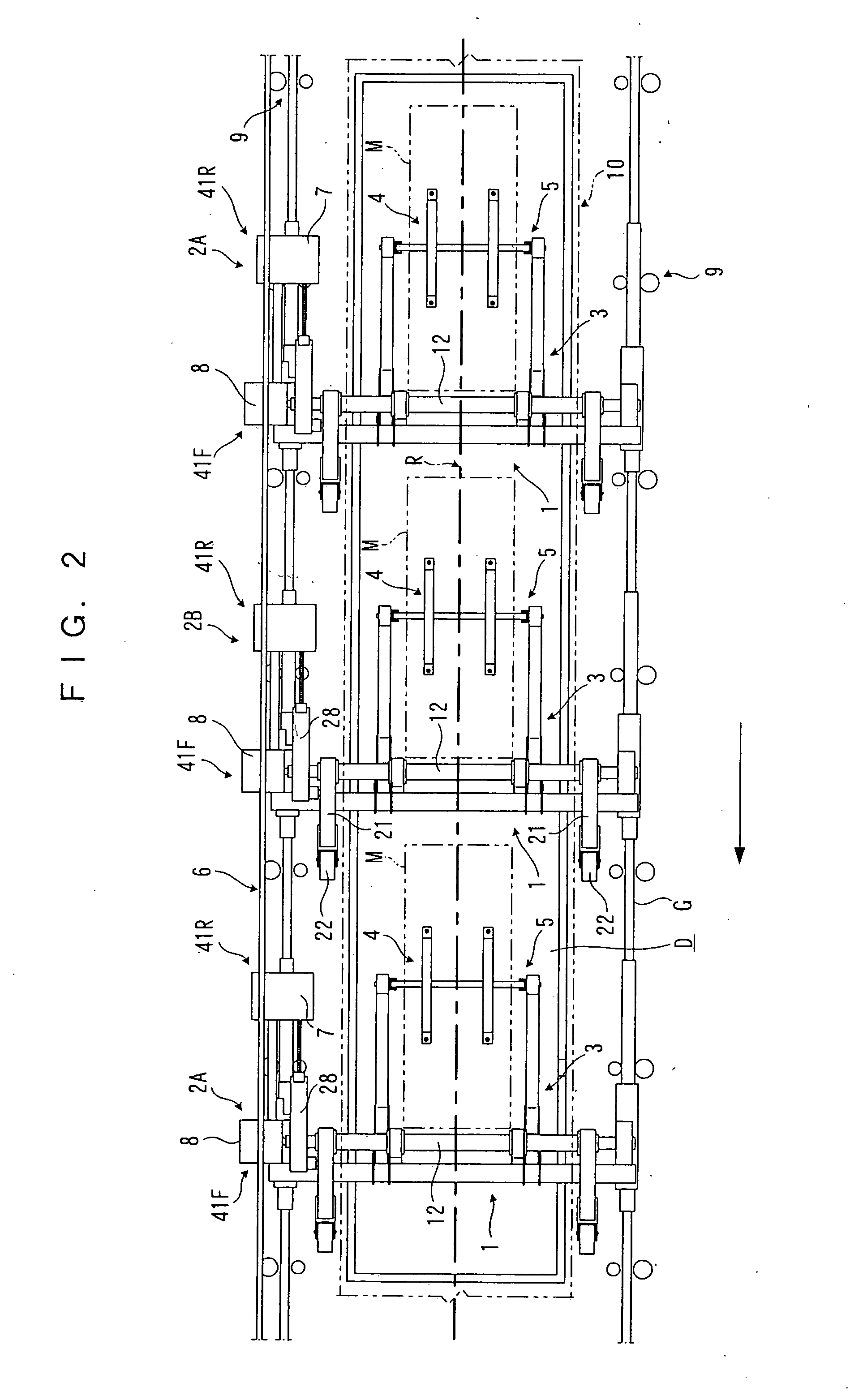 Conveyance method and apparatus for processing step