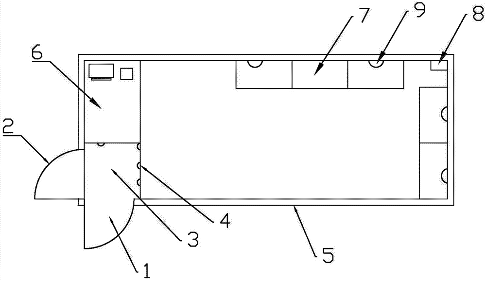 Unmanned self-service supermarket system and use method thereof