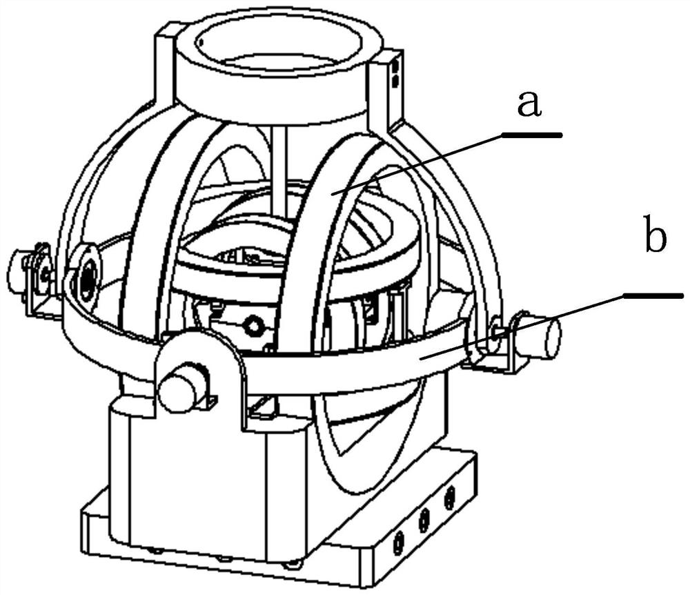 Electromagnetic driving two-degrees of freedom spherical robot wrist and control method thereof