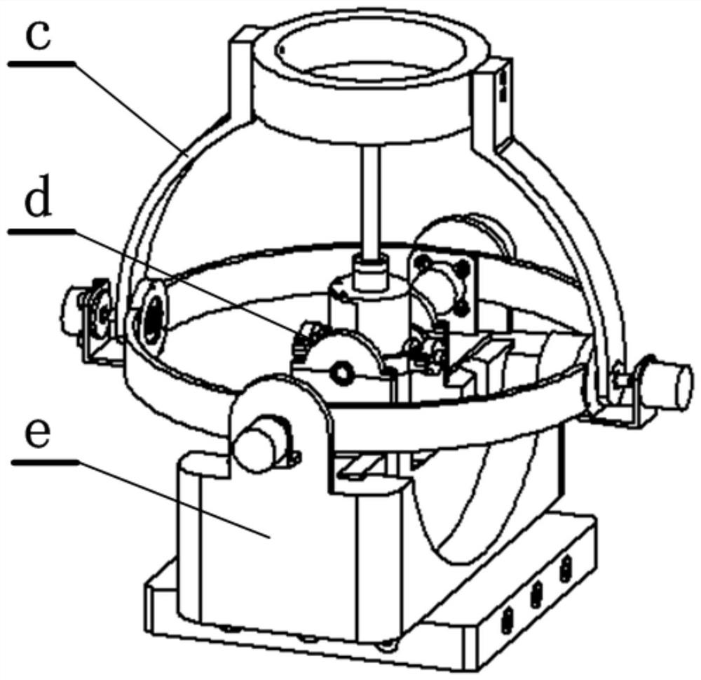 Electromagnetic driving two-degrees of freedom spherical robot wrist and control method thereof