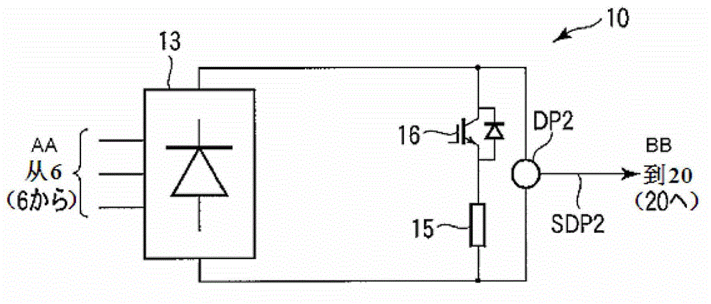 Fault protection applied to wind power plant and energy stabilization circuit