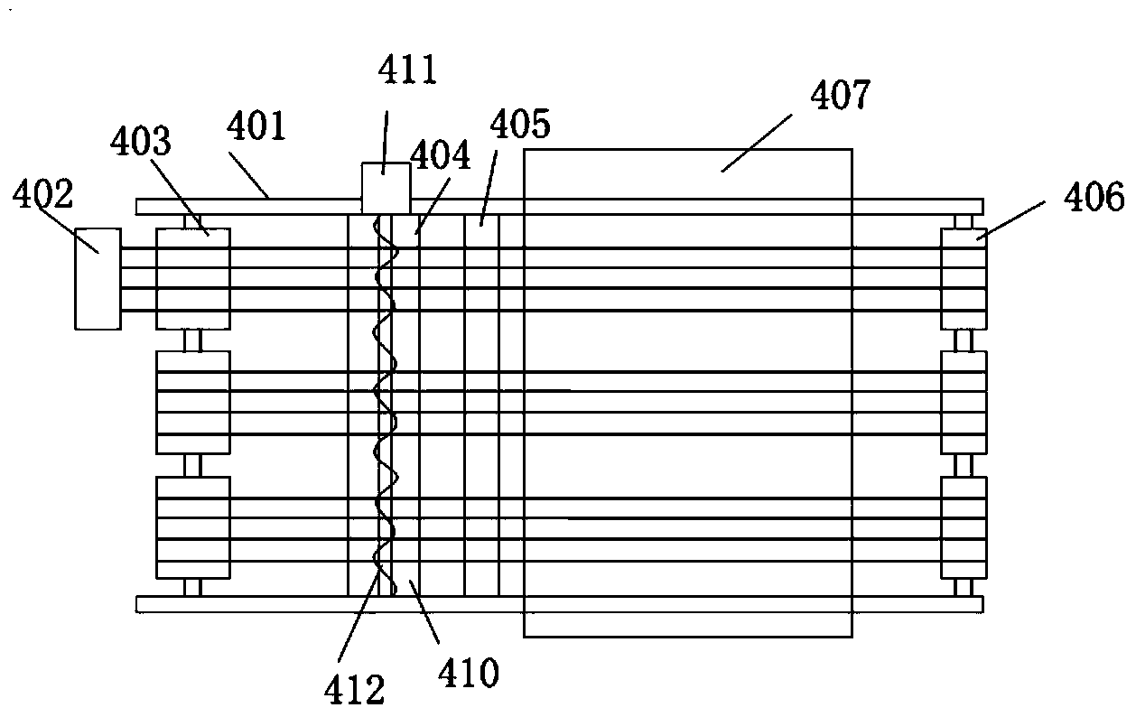 Lacquering method and lacquering device of enameling machine