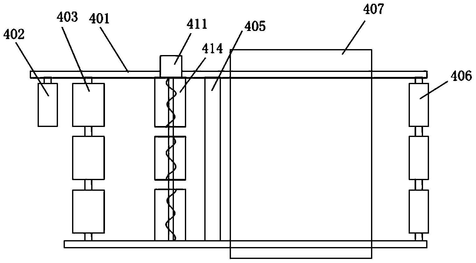 Lacquering method and lacquering device of enameling machine