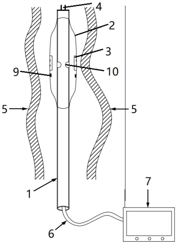 Near infrared spectrum continuous rectum tissue oxygen saturation monitor