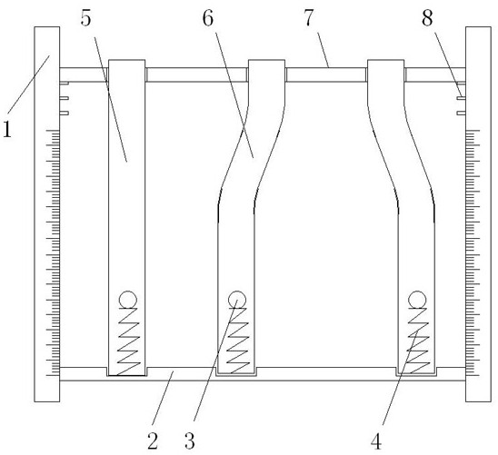 Experimental setup for verifying that work done by conservative force is independent of path