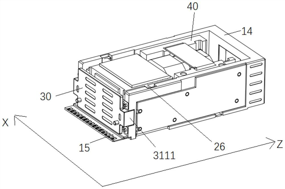 Periscopic lens driving device, camera device and mobile terminal