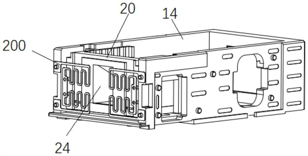 Periscopic lens driving device, camera device and mobile terminal