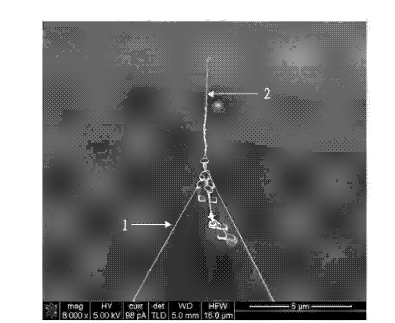 A method and system for micro-nano electrical discharge machining of micro-three-dimensional structures