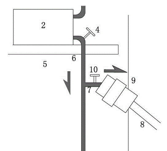 Parallel steel wire guy cable system dehumidified by using dry air and capable of monitoring humidity of guy cable