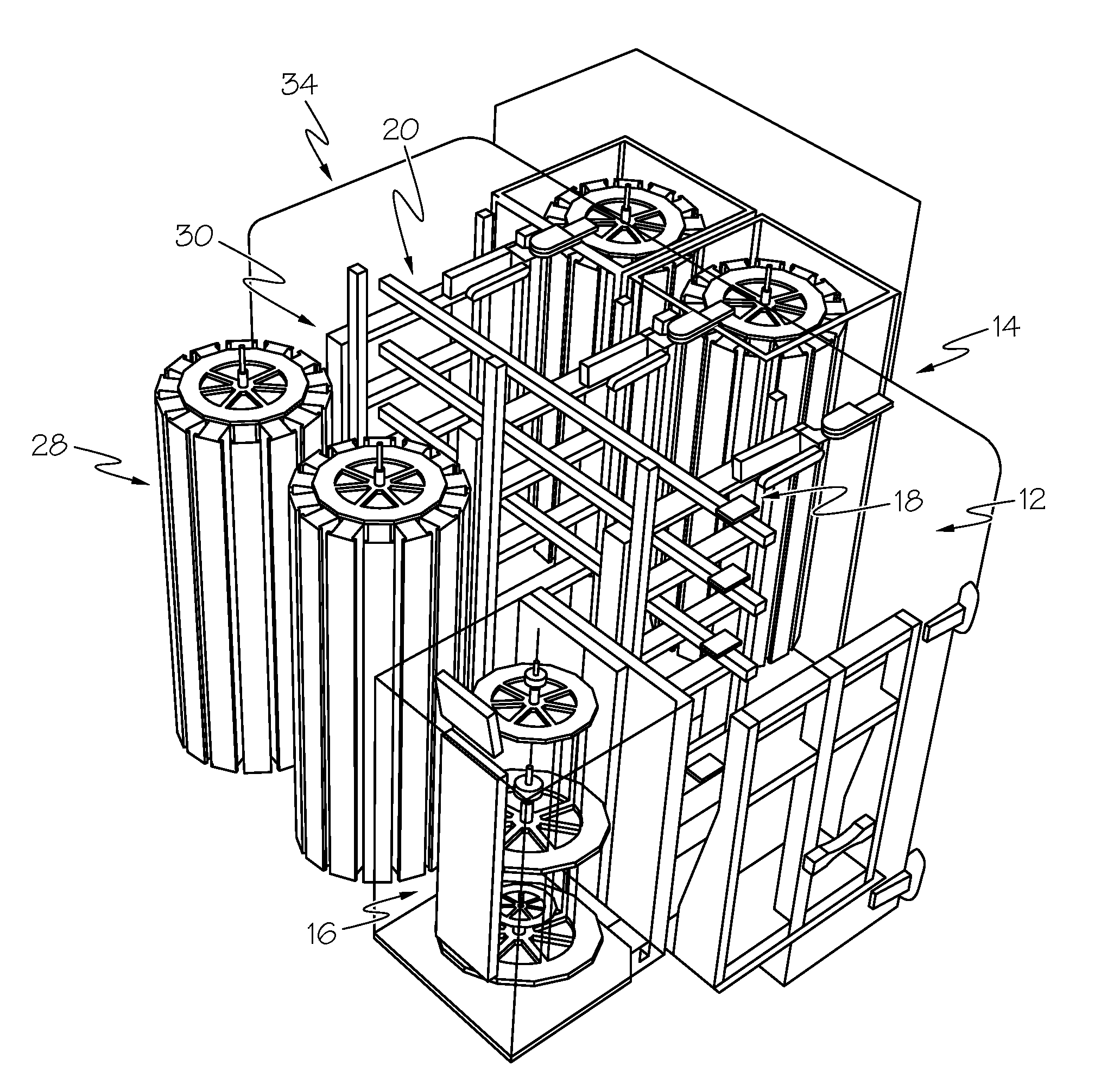 Modular sample storage system