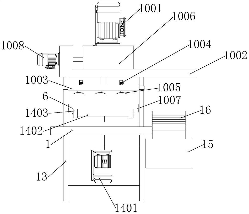 A pcb board multi-test process integrated test production line