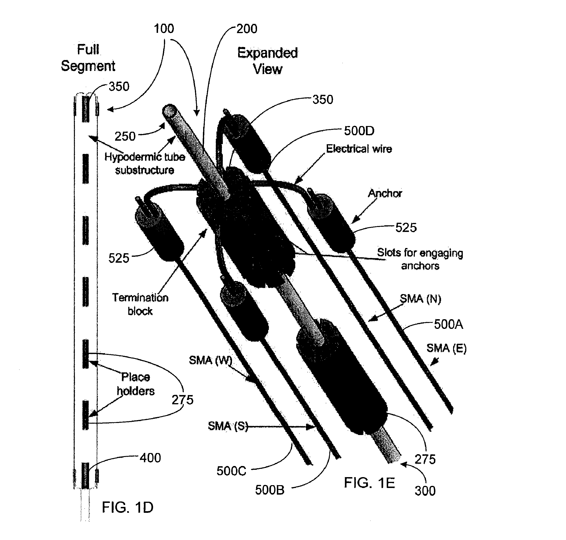 Active catheter device and associated system and method