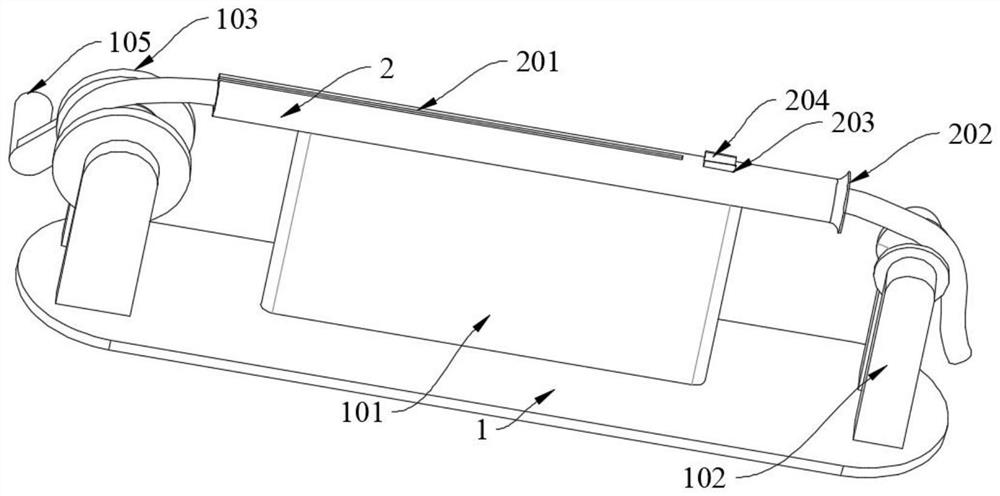 Cable stripping device for electric power construction