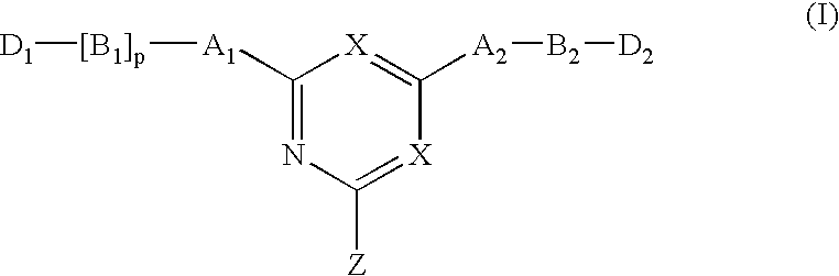 Novel triazine-based detoxification agents and their use