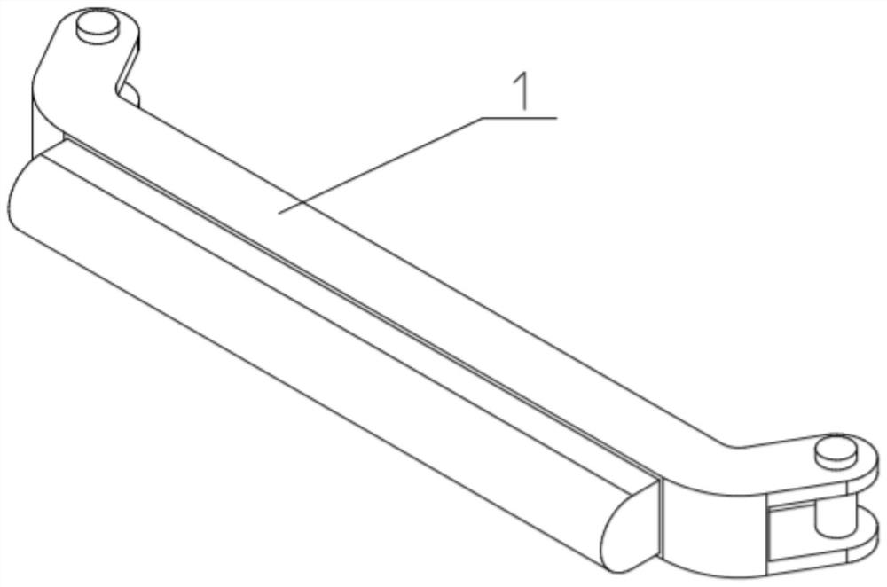 Automobile buffering anti-collision beam