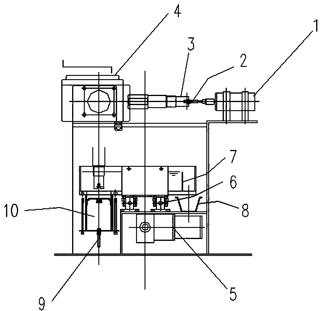 Apparatus capable of on-line continuous monitoring of pH value of water sample and automatic cleaning of electrode