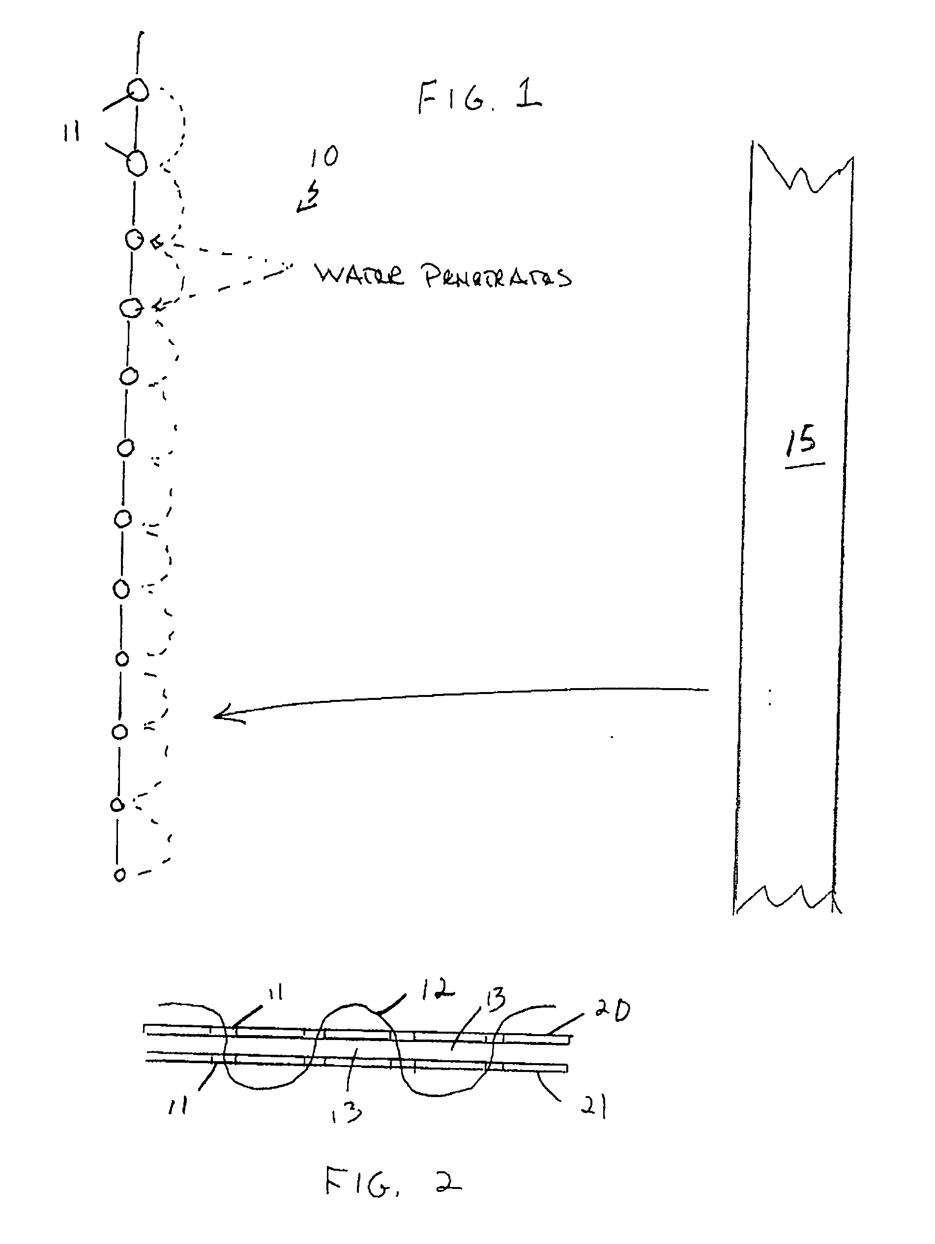 Adhesive thread system