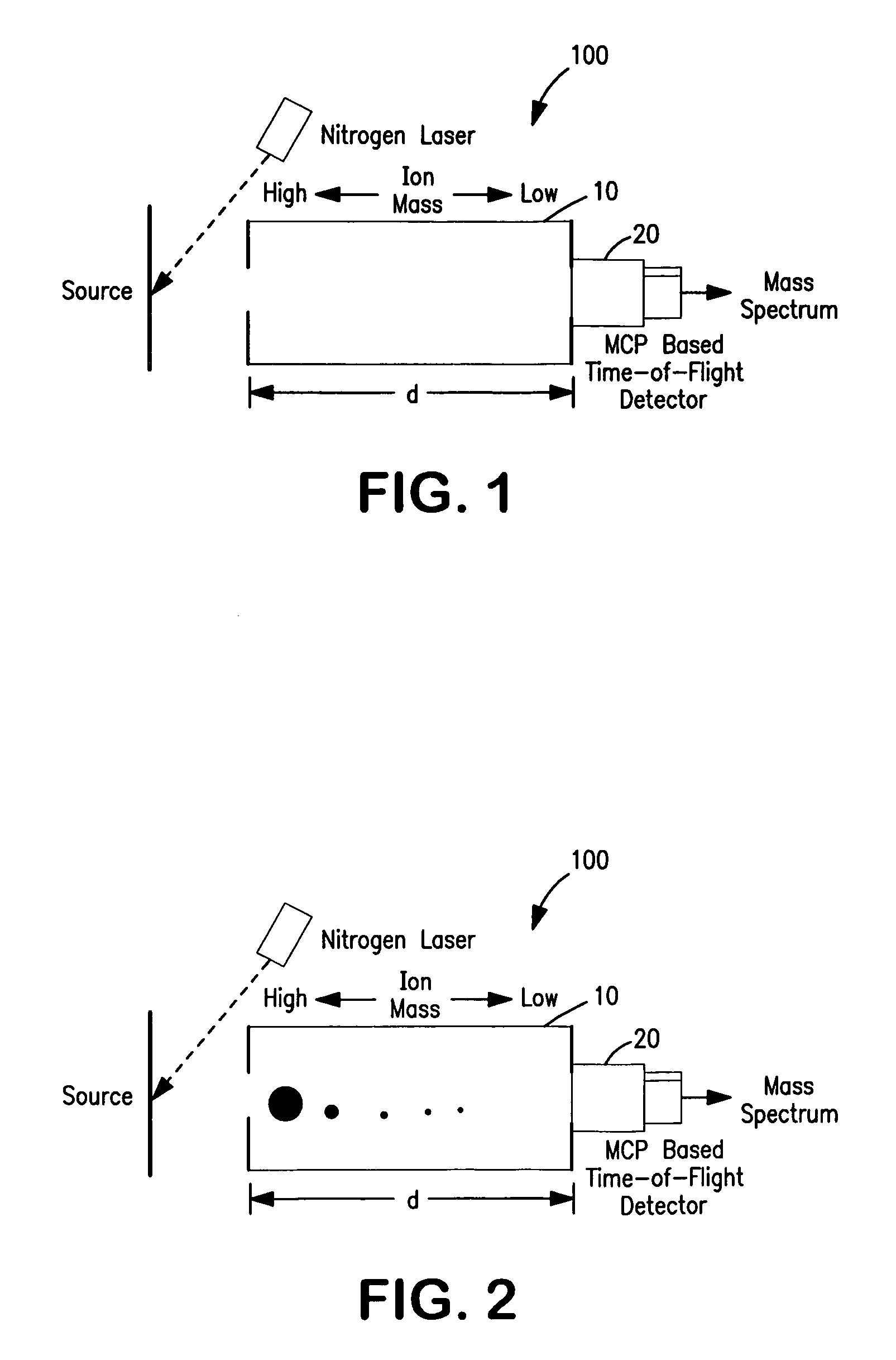 Conductive tube for use as a reflectron lens