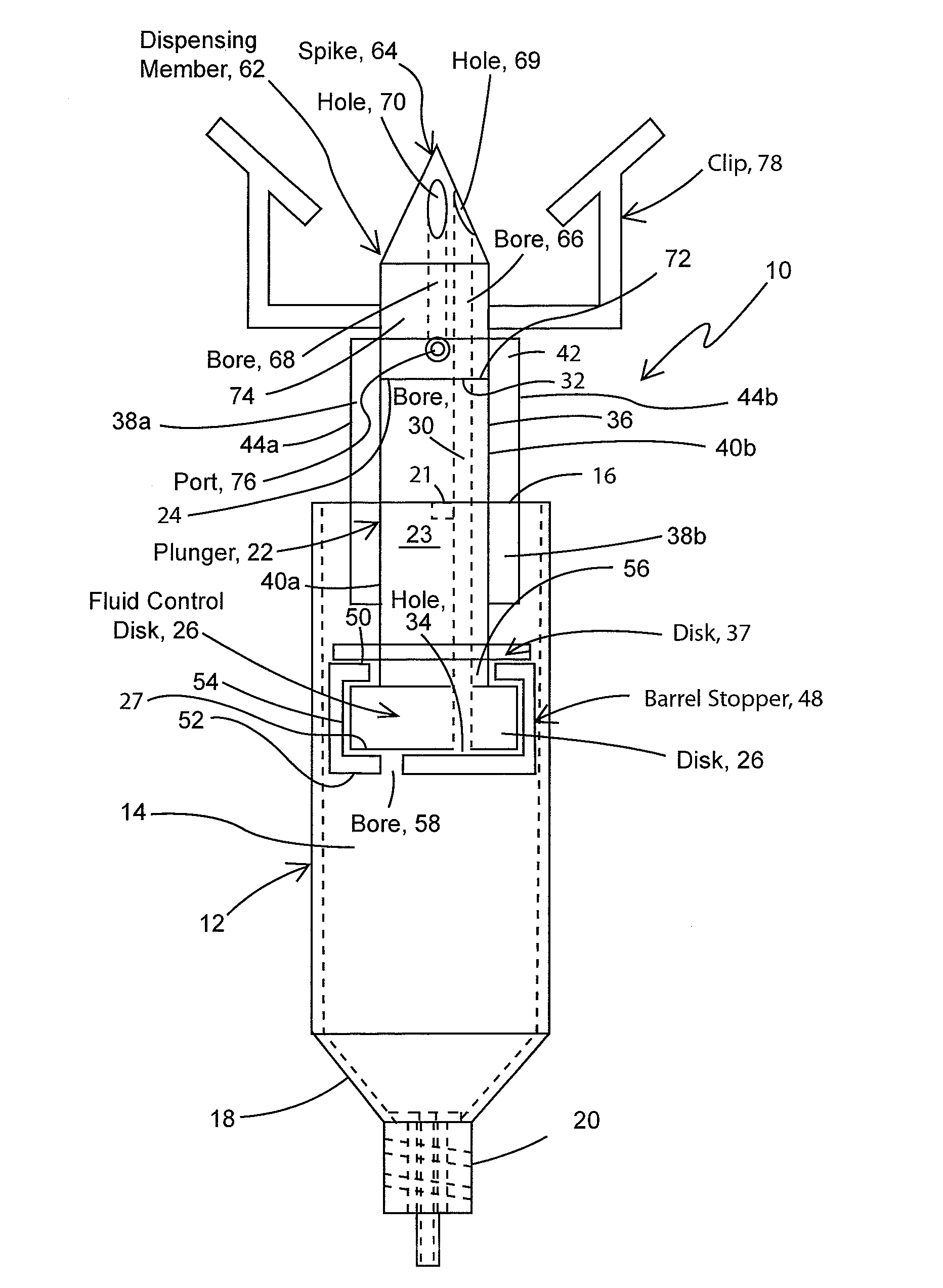 Apparatus for mixing and transferring medications